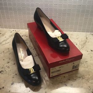 Salvatore Ferragamo Lila’s Nero Shoes - Black
